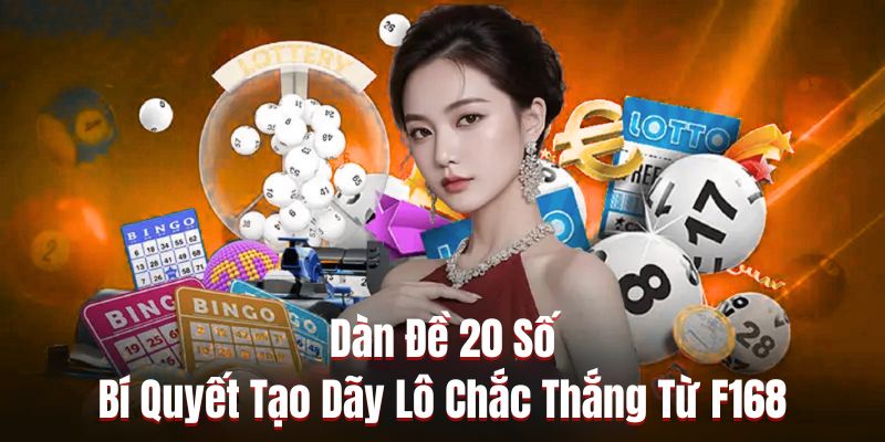 Dàn Đề 20 Số - Bí Quyết Tạo Dãy Lô Chắc Thắng Từ F168
