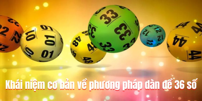 Khái niệm cơ bản về phương pháp dàn đề 36 số