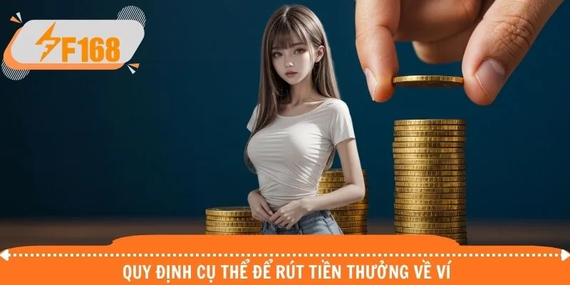 Quy định cụ thể để rút tiền thưởng về ví